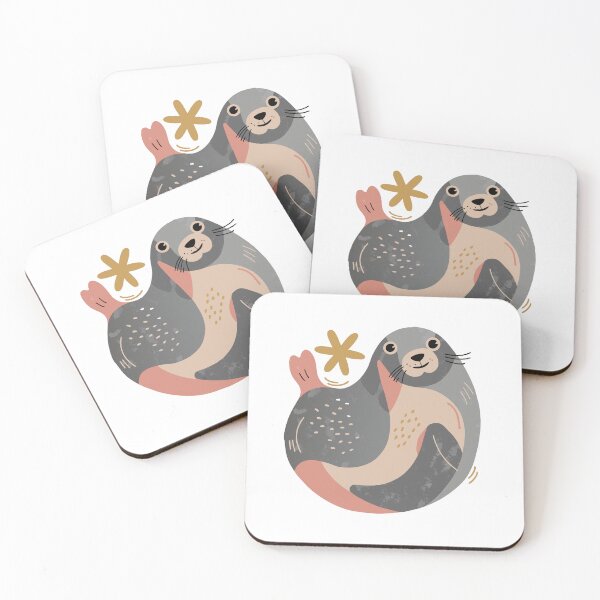 Item preview, cute seal  designed and sold by jkrphoto.