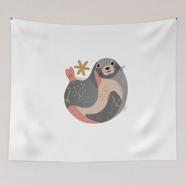 Item preview, cute seal  designed and sold by jkrphoto.