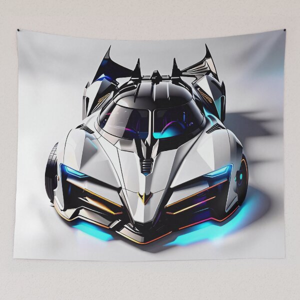 Item preview, Futuristic Cyberpunk Super Car designed and sold by TheArtOfPat.
