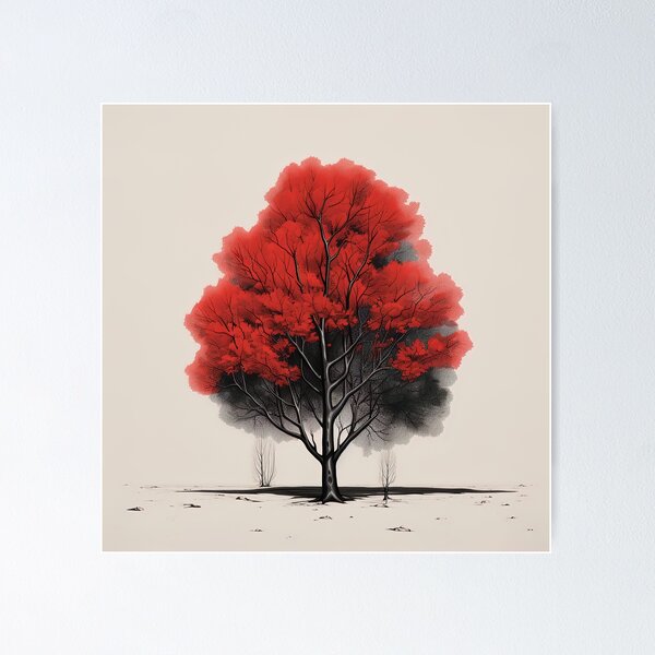 Item preview, Cottonwood | Red minimalism designed and sold by ComicsFactory.