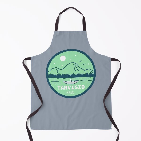 Item preview, Tarvisio Italia minimalist landscape badge designed and sold by InvestingRoad.