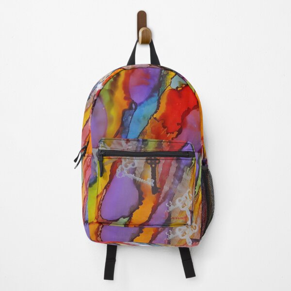 Item preview, Rainbows with Keys Alcohol Ink Art designed and sold by freshinkarts.