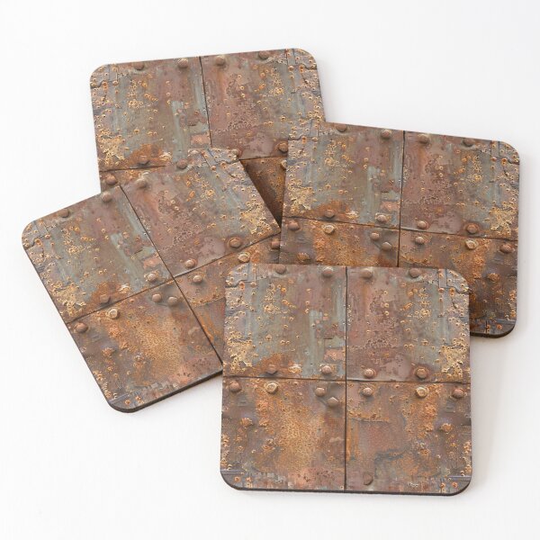 Item preview, Industrial Textured Metal Plate With Rust Details designed and sold by Reichcorp.