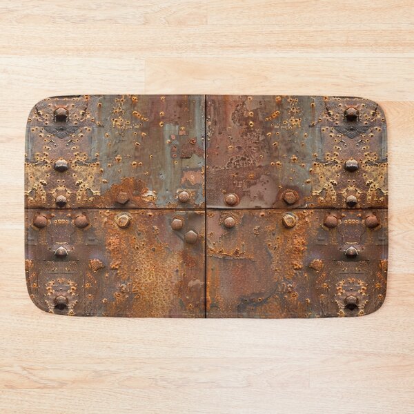 Item preview, Industrial Textured Metal Plate With Rust Details designed and sold by Reichcorp.