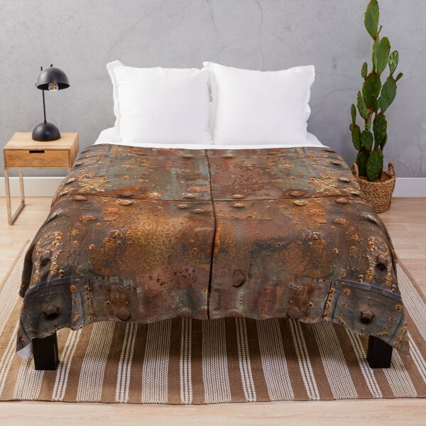 Item preview, Industrial Textured Metal Plate With Rust Details designed and sold by Reichcorp.