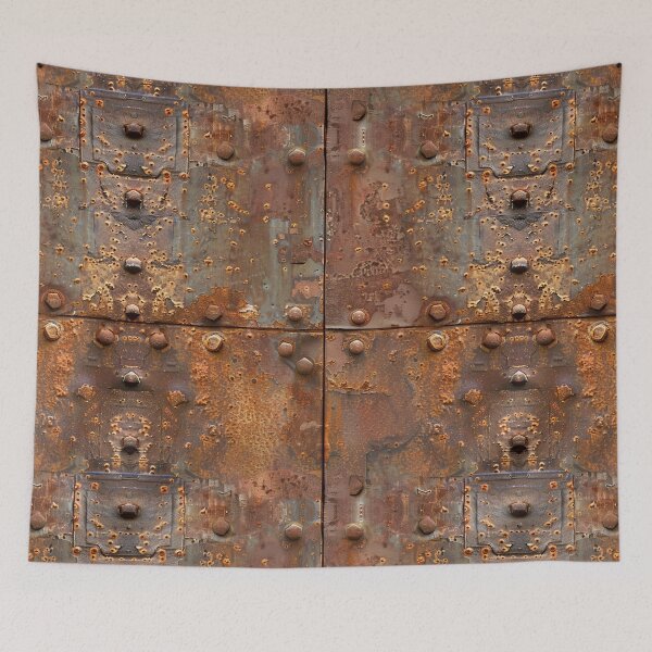 Item preview, Industrial Textured Metal Plate With Rust Details designed and sold by Reichcorp.