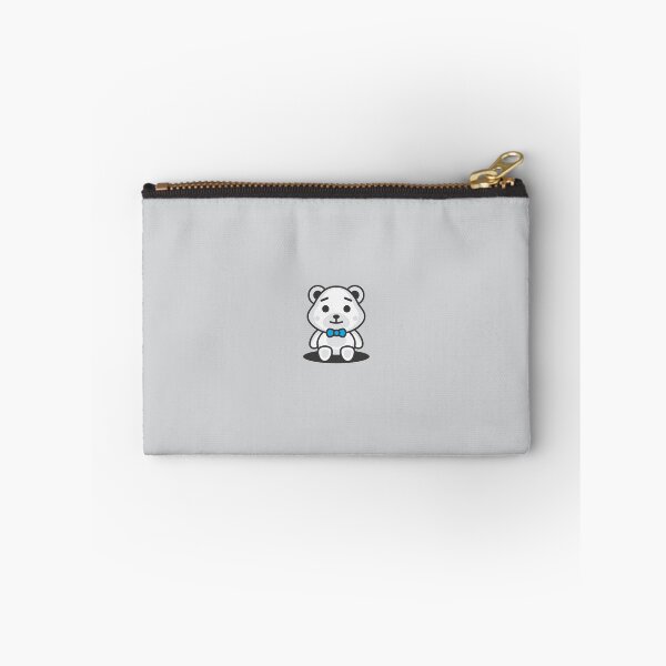 Item preview, smiling bear with white and blue bow tie :) pofuduk bear #3 designed and sold by pofuduk-bears.