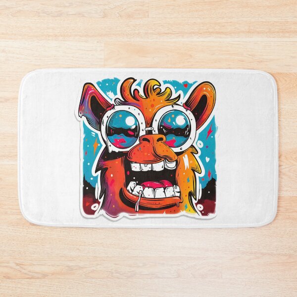 Item preview, Antidepression cool llama sticker style designed and sold by SmileshareShop.
