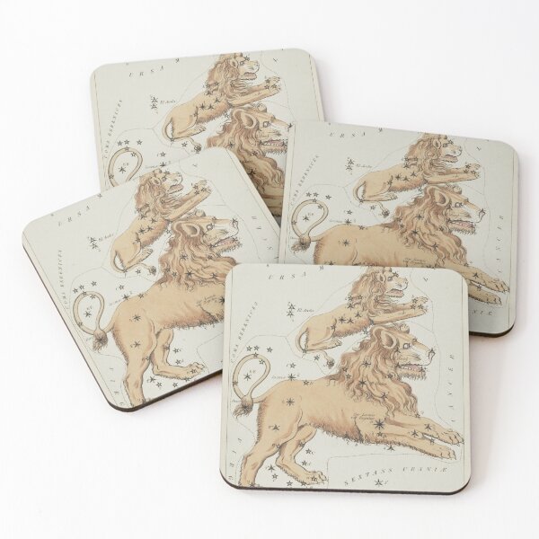 Item preview, Leo Major and Leo Minor Zodiac designed and sold by pricklylegs.
