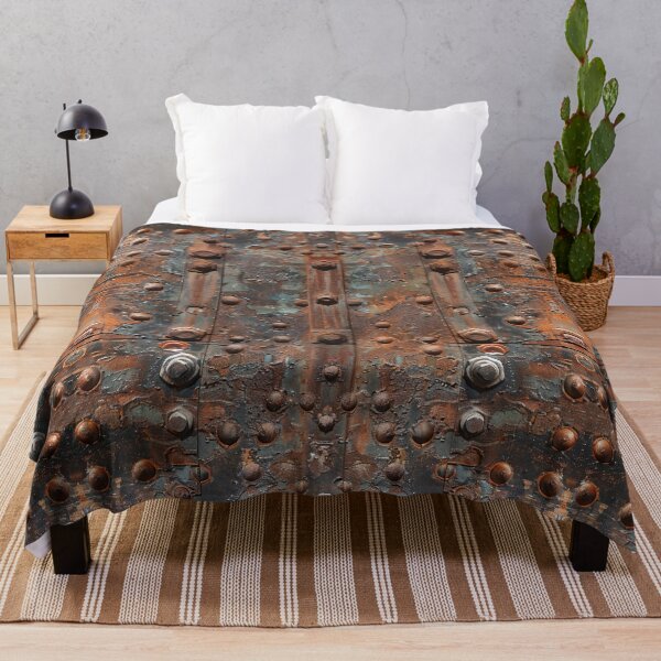 Item preview, Industrial Textured Metal Plate With Rust Details designed and sold by Reichcorp.