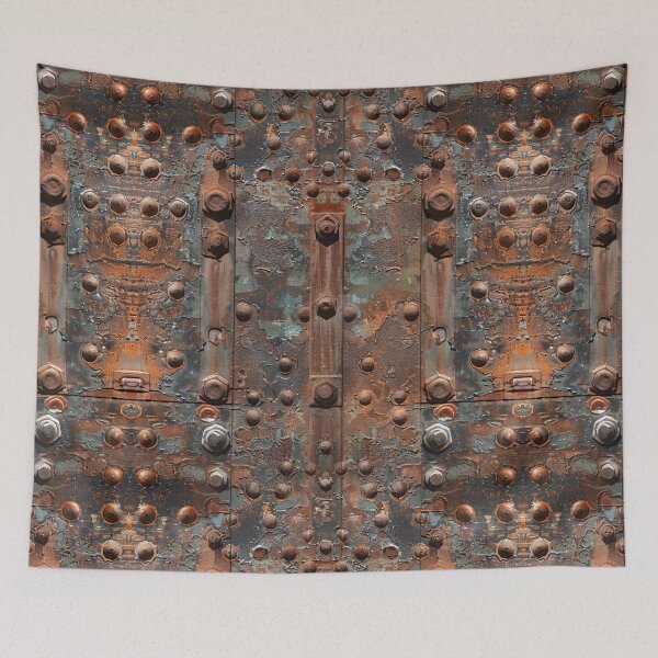 Item preview, Industrial Textured Metal Plate With Rust Details designed and sold by Reichcorp.