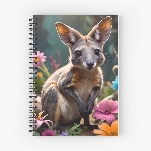 Item preview, Cute Happy Smiling Wallaby Kangaroo designed and sold by TheArtOfPat.