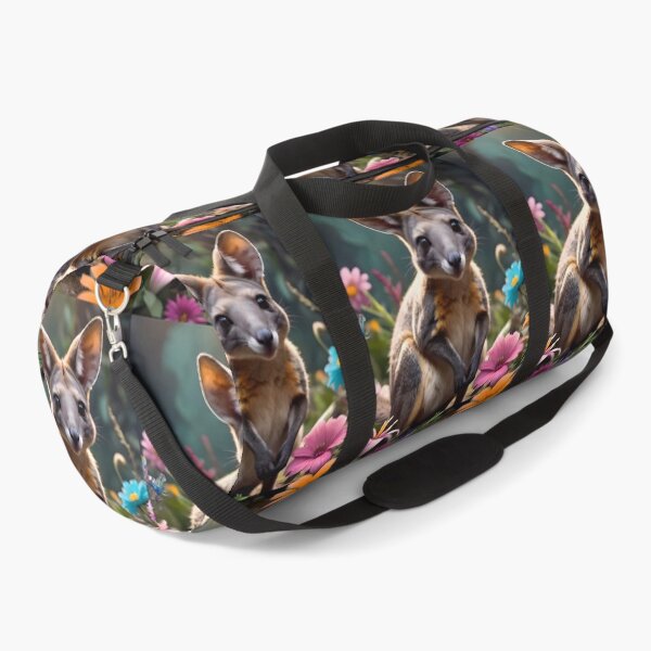 Item preview, Cute Happy Smiling Wallaby Kangaroo designed and sold by TheArtOfPat.