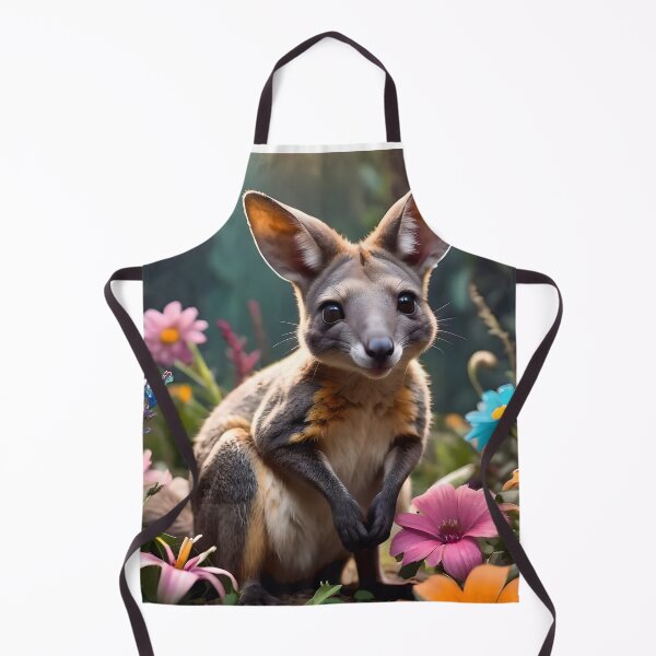 Item preview, Cute Happy Smiling Wallaby Kangaroo designed and sold by TheArtOfPat.