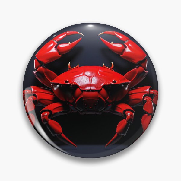 Item preview, Crab | Red minimalism designed and sold by ComicsFactory.