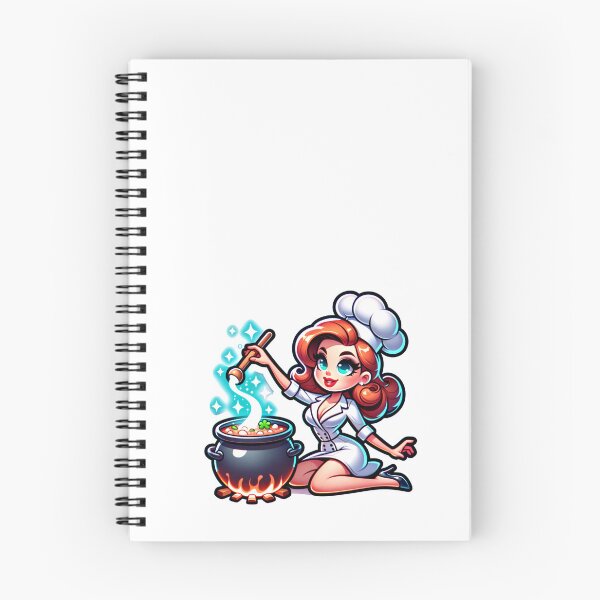 Item preview, Pin-up Girl In A Chef's Coat designed and sold by RadoSta.