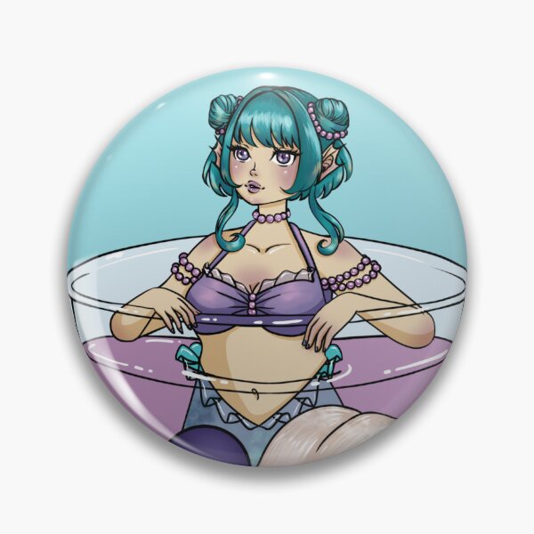 Item preview, Boba tea mermaid purple blue and turquoise  glax designed and sold by HoneyLoveCity.