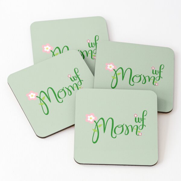 Item preview, IVF MOM - green floral design designed and sold by EmeraldeaArt.