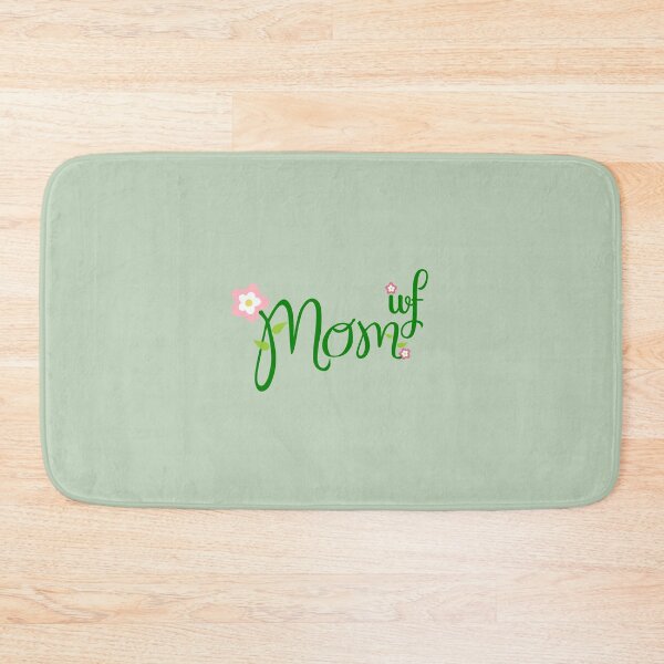 Item preview, IVF MOM - green floral design designed and sold by EmeraldeaArt.