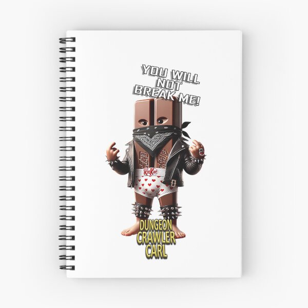 Item preview, Dungeon Crawler Carl - You will not break me designed and sold by AbsurdiaLabs.