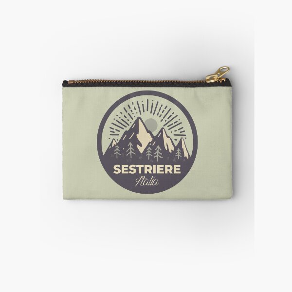 Item preview, Sestriere Italia minimalist landscape badge designed and sold by InvestingRoad.