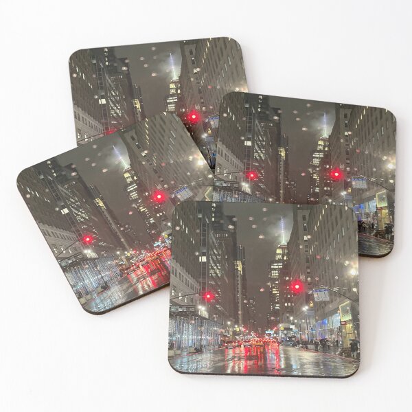 Item preview, Rainy NYC designed and sold by AriamarArt.