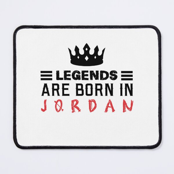 Item preview, Legends are born in Jordan designed and sold by BYNDART.