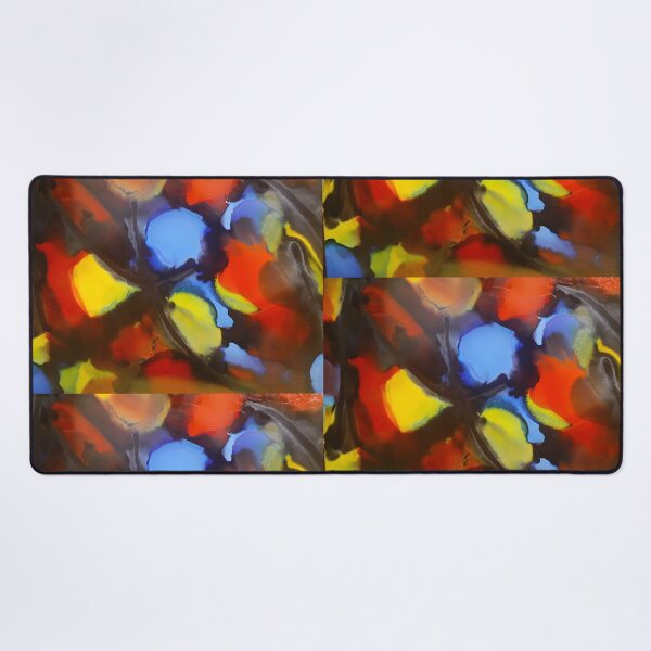 Item preview, PIrmary Color Alcohol Ink Painting designed and sold by freshinkarts.