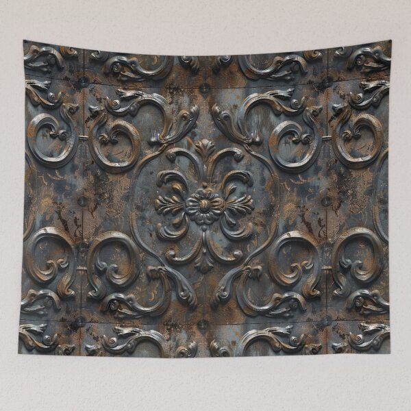 Item preview, Industrial Textured Metal Plate With Rust Details designed and sold by Reichcorp.