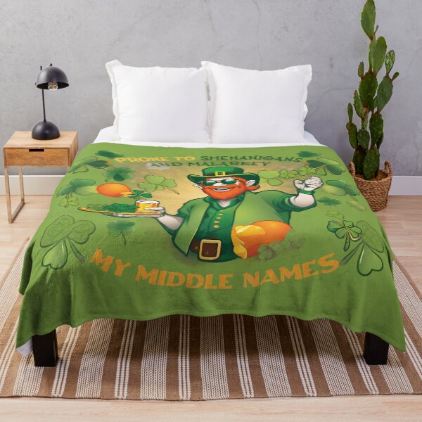 Item preview, Prone to Shenanigans and Malarkey - My Middle Names! designed and sold by @ndrys.