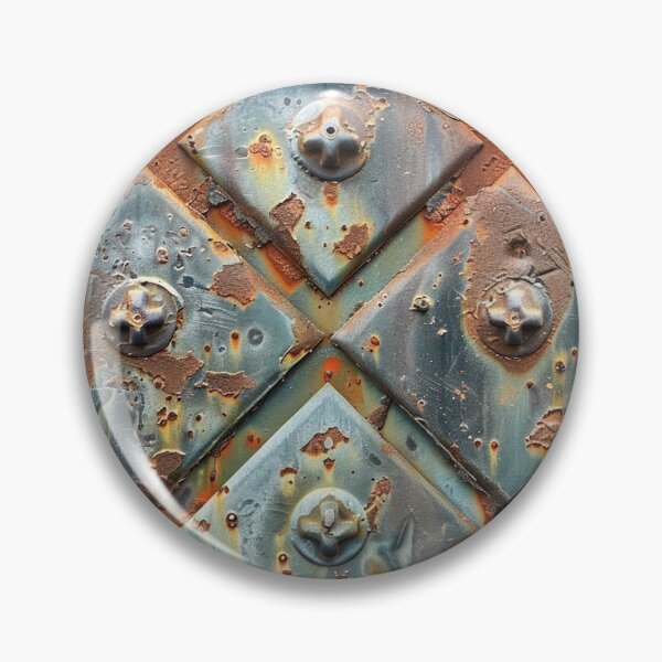 Item preview, Industrial Textured Metal Plate With Rust Details designed and sold by Reichcorp.