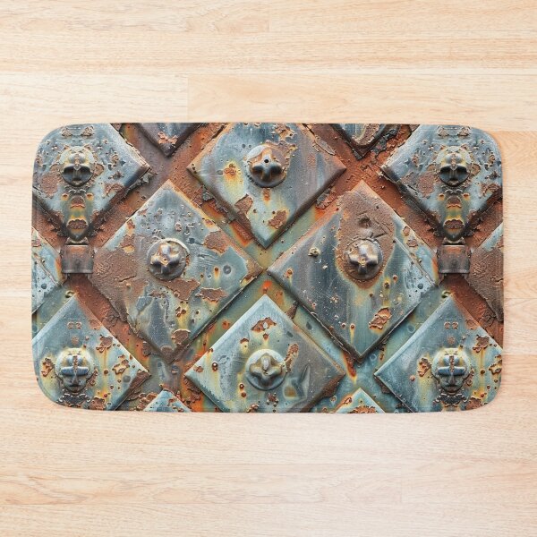 Item preview, Industrial Textured Metal Plate With Rust Details designed and sold by Reichcorp.