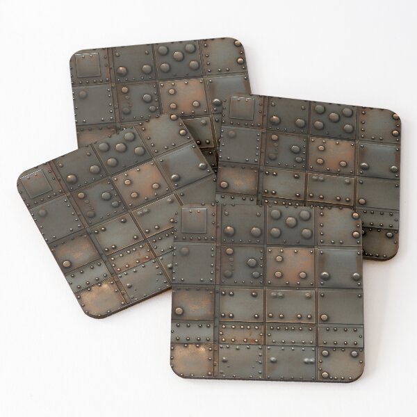Item preview, Industrial Textured Metal Plate With Rust Details designed and sold by Reichcorp.