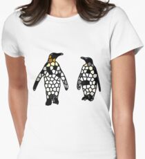The cellular penguins Women's Fitted T-Shirt