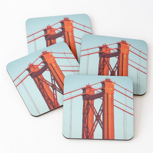 Item preview, Detail Red pillar of the bridge over the Tejo River in Lisbon, Portugal designed and sold by jpferreiraphoto.