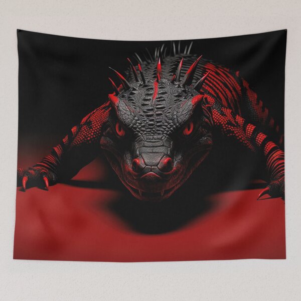 Item preview, Crocodile | Red minimalism designed and sold by ComicsFactory.