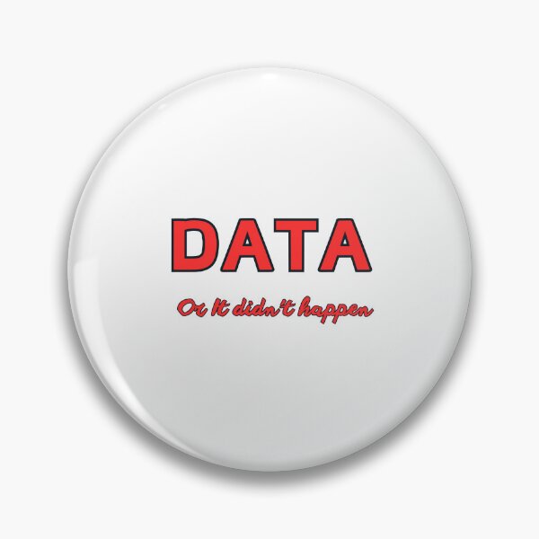 Item preview, Red Data Or it didn't happen Show Me designed and sold by martindesignden.