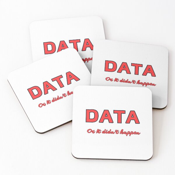 Item preview, Red Data Or it didn't happen Show Me designed and sold by martindesignden.