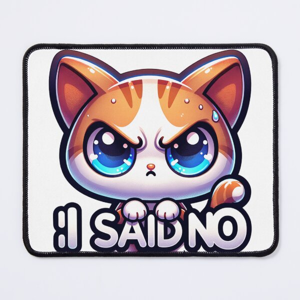 Item preview, I Said no Cat designed and sold by DreamPerception.