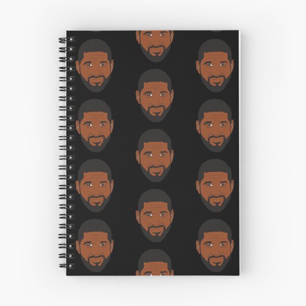 Item preview, Usher Smiling Face 2D Vector Art (Let it Burn Confessions Yeah! Vibes) designed and sold by ZodiacGradient.