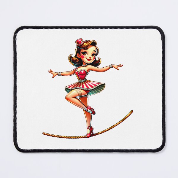 Item preview, Pin-up Girl In A Circus Performer's Costume designed and sold by RadoSta.