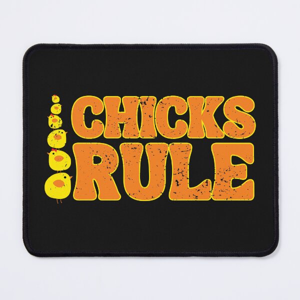 Item preview, Chicks Rule designed and sold by GoldenPearPress.