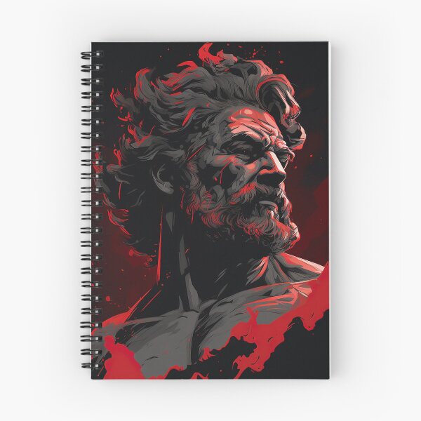 Item preview, Cronus | Red minimalism designed and sold by ComicsFactory.