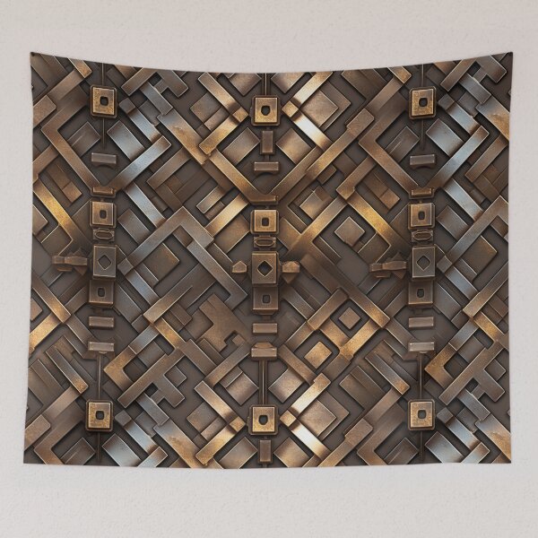 Item preview, Industrial Textured Metal Plate With Rust Details designed and sold by Reichcorp.