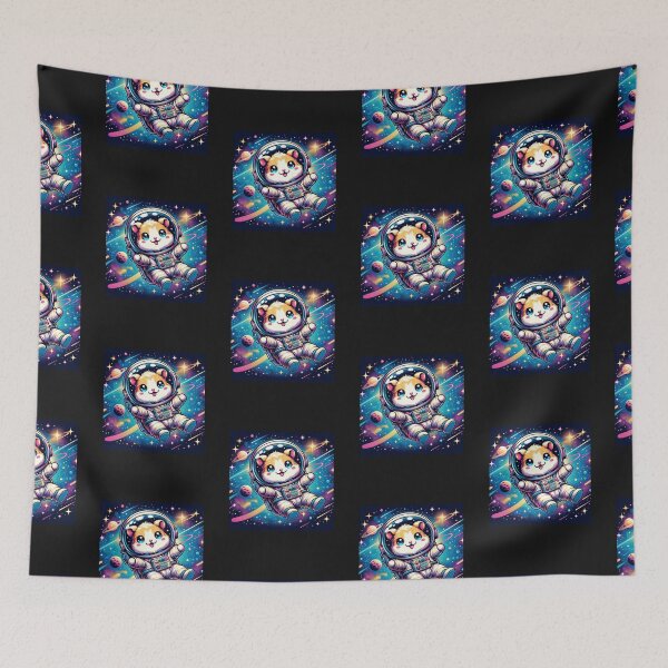 Item preview, space hamster designed and sold by TEEJAMBOREE.