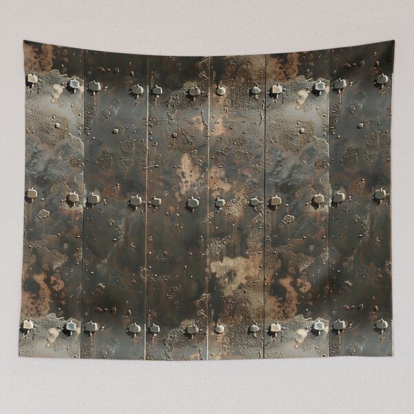 Item preview, Industrial Textured Metal Plate With Rust Details designed and sold by Reichcorp.