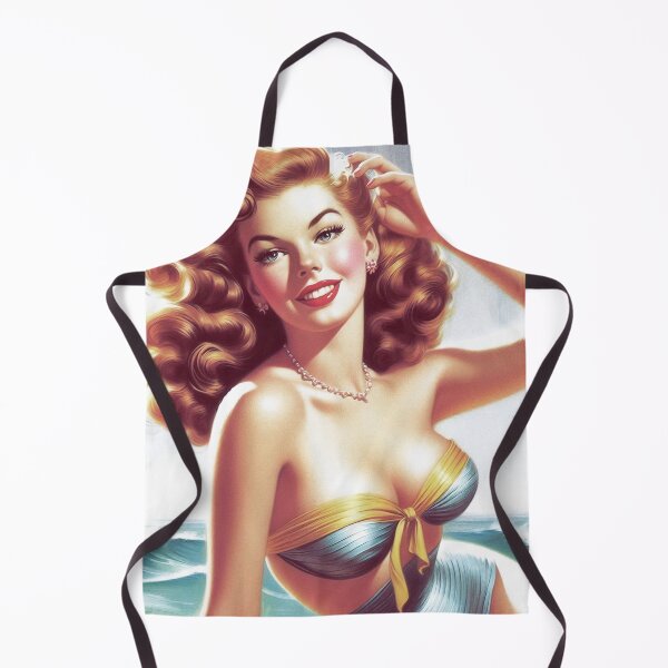 Item preview, Summer Pin-up Painting designed and sold by PulpVintage.
