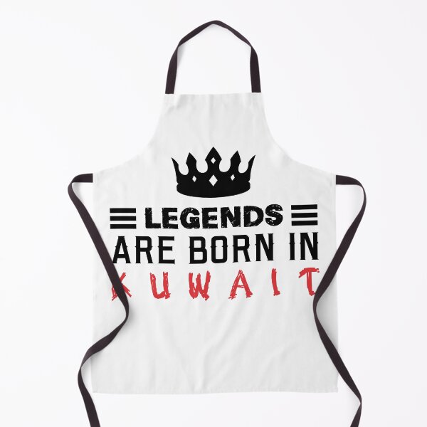 Item preview, Legends are born in Kuwait designed and sold by BYNDART.