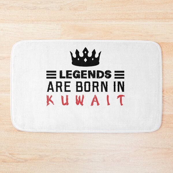 Item preview, Legends are born in Kuwait designed and sold by BYNDART.