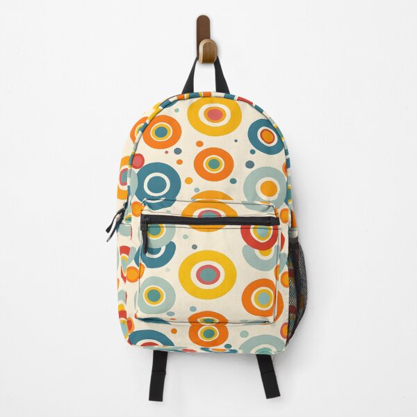 Item preview, Colorful Retro Circle Pattern designed and sold by ArtbyAiGallery.